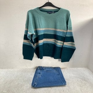 Lot 235  
            Marchington SR12 - Parcel Delivery Only 

                
WEIRD FISH CORINE WIDE LEG DENIM JEANS - UK SIZE: 8 TO INCLUDE WEIRD FISH CHILTER...