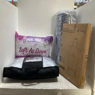 Lot 242  
            Marchington SR12 - Parcel Delivery Only 

                
QTY OF ASSORTED HOUSEHOLD ITEMS TO INCLUDE VOUNOT CLIMB CART IN BLUE: LOCATION - AR7