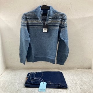 Lot 243  
            Marchington SR12 - Parcel Delivery Only 

                
WEIRD FISH CORINE WIDE LEG DENIM JEANS - UK SIZE: 8 TO INCLUDE WEIRD FISH LARNER ...