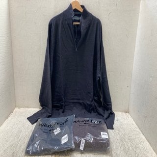 Lot 265  
            Marchington SR12 - Parcel Delivery Only 

                
3 X MENS ASSORTED WEIRD FISH CLOTHING ITEMS TO INCLUDE ALTWOOD 1/4 ZIP JUMPER IN ...