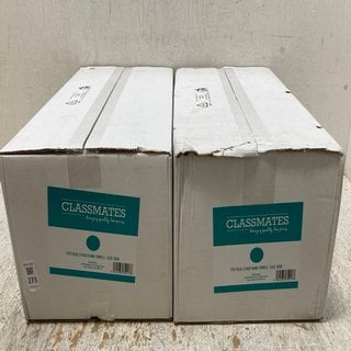 Lot 273  
            Marchington SR12 - Parcel Delivery Only 

                
2 X BOXES OF CLASSMATES 1 PLY BLUE Z-FOLD HAND TOWELS: LOCATION - AR9