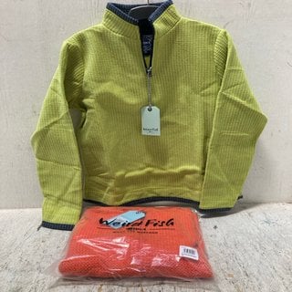 Lot 277  
            Marchington SR12 - Parcel Delivery Only 

                
WEIRD FISH CHICCA FULL ZIP HOODED CLASSIC JACKET IN CORAL - UK SIZE: 10 TO INCLUD...