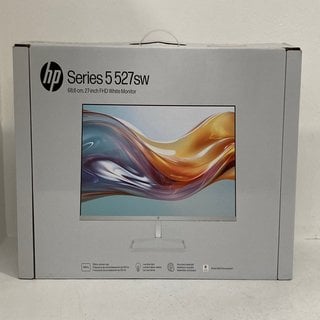 Lot 27  
            Marchington SR12 - Parcel Delivery Only 

                
HP SERIES 5 27" FHD WHITE MONITOR - 527SW - ORIGINAL RRP £179.99: LOCATION - BOOTH