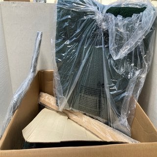 Lot 280  
            Marchington SR12 - Parcel Delivery Only 

                
CASUAL ROCKING CHAIR IN GREEN TO INCLUDE GREEN MESH DINING CHAIR: LOCATION - AR9