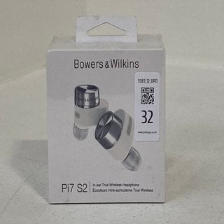 Lot 32  
            Marchington SR12 - Parcel Delivery Only 

                
BOWERS & WILKINS PI5 S2 IN-EAR TRUE WIRELESS HEADPHONE IN CANVAS WHITE- ORIGINAL ...