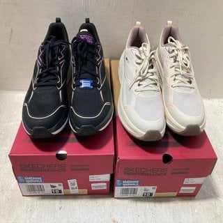 Lot 364  
            Marchington SR12 - Parcel Delivery Only 

                
SKECHERS GO RUN TRAINERS IN CREAM - UK SIZE: 7 GTO INCLUDE SKECHERS GO RUN TRAINE...