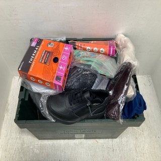 Lot 418  
            Marchington SR12 - Parcel Delivery Only 

                
QTY OF ASSORTED CLOTHING ITEMS TO INCLUDE ISOTHERM WOMENS THERMAL ZIP NECK TOP - ...