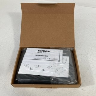 Lot 42  
            Marchington SR12 - Parcel Delivery Only 

                
SHURE TH53 TWINPLEX OMNIDIRECTIONAL HEADSET MICROPHONE - ORIGINAL RRP £599.99: LO...