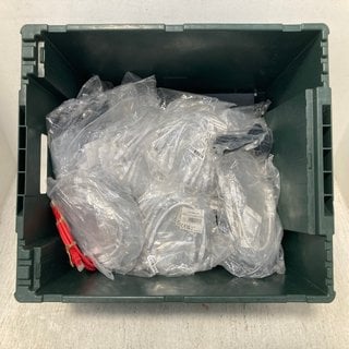 Lot 475  
            Marchington SR12 - Parcel Delivery Only 

                
QTY OF ASSORTED ITEMS TO INCLUDE 0.25 METER CAT 6 UTP PVC INJ MOULDED CABLE: LOCA...
