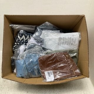 Lot 484  
            Marchington SR12 - Parcel Delivery Only 

                
QTY OF ASSORTED CLOTHING AND ACCESSORIES TO INCLUDE ASHWOOD CROSSBODY LEATHER BAG...