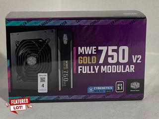 Lot 4  
            Marchington SR12 - Parcel Delivery Only 

                
COOLER MASTER MEW GOLD 750 V2 FULLY MODULAR - ORIGINAL RRP £156.94 (SEALED): LOCA...