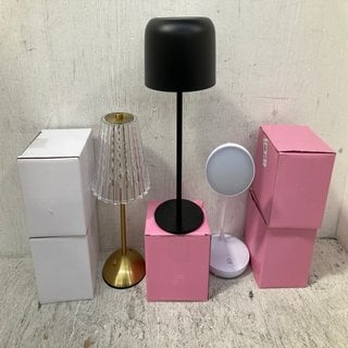 Lot 532  
            Marchington SR12 - Parcel Delivery Only 

                
QTY OF ASSORTED LIGHTS TO INCLUDE S-FIXX SET OF 2 FLEXIBLE TABLE LAMPS: LOCATION ...