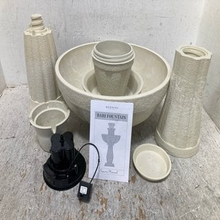 Lot 552  
            Marchington SR12 - Parcel Delivery Only 

                
BERNINI BARI MULTIFUNCTIONAL WATER FOUNTAIN IN IVORY ORIGINAL RRP £199: LOCATION ...