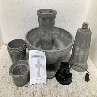 Lot 553  
            Marchington SR12 - Parcel Delivery Only 

                
BERNINI BARI MULTIFUNCTIONAL WATER FOUNTAIN IN GREY ORIGINAL RRP £199: LOCATION -...