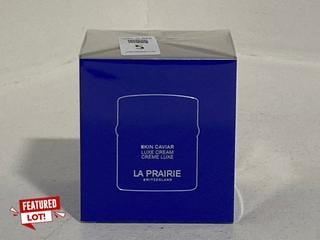 Lot 5  
            Marchington SR12 - Parcel Delivery Only 

                
LA PRAIRE SKIN CAVIAR LUXE CREAM LIFTING & FIRMING CREAM 50ML - ORIGINAL RRP £500...