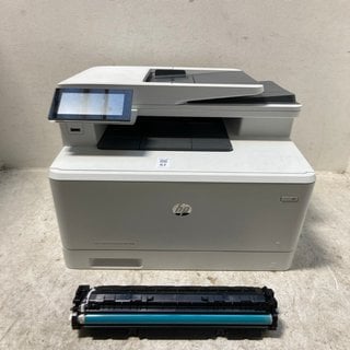 Lot 61  
            Marchington SR12 - Parcel Delivery Only 

                
HP COLOUR LASERJET ENTERPRISE, MODEL: MFP M480.: LOCATION - A*
