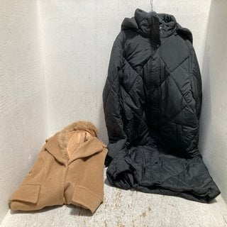 Lot 634  
            Marchington SR12 - Parcel Delivery Only 

                
RINO & PELLE MEYA WOOL COAT IN CAMEL SIZE 40 TO INCLUDE CENTIGRADE MID LENGTH PAD...