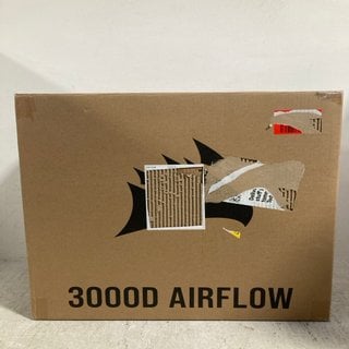 Lot 655  
            Marchington SR12 - Parcel Delivery Only 

                
3000D AIRFLOW PC CASE WITH GLASS PANEL IN BLACK MODEL: CC-9011251-WW: LOCATION - B1