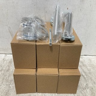 Lot 667  
            Marchington SR12 - Parcel Delivery Only 

                
6 X INTERIOR DOOR HANDLES IN POLISHED CHROME: LOCATION - B0