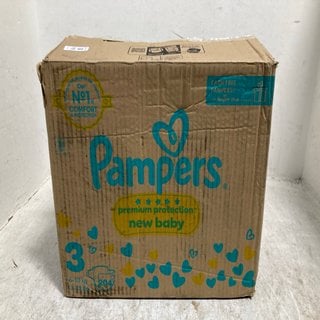 Lot 705  
            Marchington SR12 - Parcel Delivery Only 

                
PAMPERS PREMIUM PROTECTION NEW BABY NAPPIES 204 PCS 6-10KG: LOCATION - B0