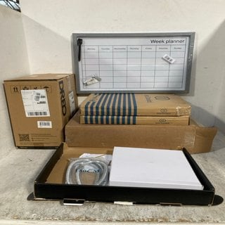 Lot 723  
            Marchington SR12 - Parcel Delivery Only 

                
QTY OF ASSORTED HOUSEHOLD ITEMS TO INCLUDE DREO COOL AND WARM MIST HUMIDIFIER - M...