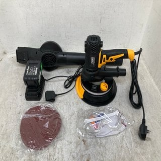 Lot 733  
            Marchington SR12 - Parcel Delivery Only 

                
ZHJAN ELECTRIC SANDER TO INCLUDE MYLEK FORCE CORDLESS LEAF BLOWER: LOCATION - C2