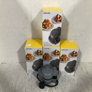 Lot 757  
            Marchington SR12 - Parcel Delivery Only 

                
5 X 2-IN-1 MINI WAFFLE AND PANCAKE MAKERS: LOCATION - C3