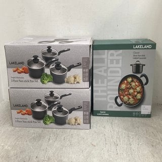 Lot 787  
            Marchington SR12 - Parcel Delivery Only 

                
3 X ASSORTED HOUSEHOLD ITEMS TO INCLUDE CLASSIC NON-STICK LIDDED CASSEROLE DISH: ...