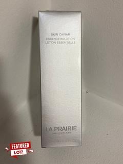 Lot 7  
            Marchington SR12 - Parcel Delivery Only 

                
LA PRAIRE SKIN CAVIAR ESSENCE IN LOTION CREAM 150ML - ORIGINAL RRP £150 (SEALED):...
