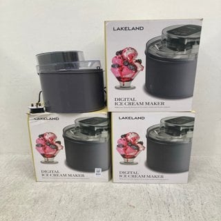 Lot 801  
            Marchington SR12 - Parcel Delivery Only 

                
3 X DIGITAL ICE CREAM MAKERS: LOCATION - C6