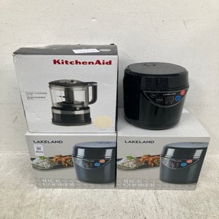 Lot 809  
            Marchington SR12 - Parcel Delivery Only 

                
4 X RICE COOKERS: LOCATION - C6