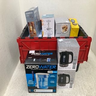 Lot 813  
            Marchington SR12 - Parcel Delivery Only 

                
QTY OF ASSORTED HOUSEHOLD ITEMS TO INCLUDE KENWOOD QUICKMIX GO HAND MIXER: LOCATI...