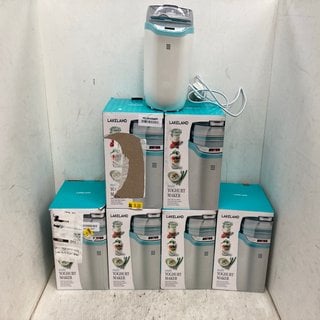 Lot 837  
            Marchington SR12 - Parcel Delivery Only 

                
6 X MULTI YOGHURT MAKERS: LOCATION - C8