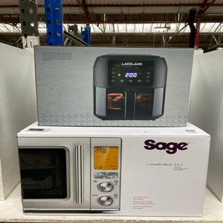 Lot 845  
            Marchington SR12 - Parcel Delivery Only 

                
SAGE - THE COMBI WAVE 3-IN-1 CONVECTION OVEN IN STAINLESS STEEL: LOCATION - C8