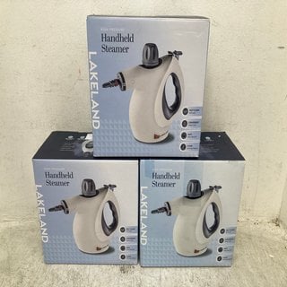 Lot 853  
            Marchington SR12 - Parcel Delivery Only 

                
3 X HANDHELD STEAMERS: LOCATION - C9