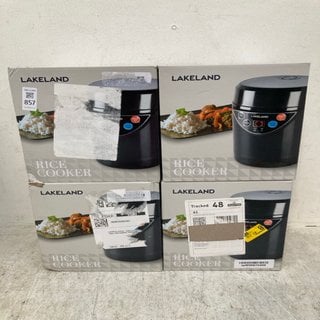 Lot 857  
            Marchington SR12 - Parcel Delivery Only 

                
4 X RICE COOKERS: LOCATION - C9