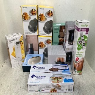 Lot 863  
            Marchington SR12 - Parcel Delivery Only 

                
QTY OF ASSORTED HOUSEHOLD ITEMS TO INCLUDE ELECTRIC 7 EGG COOKER: LOCATION - C9