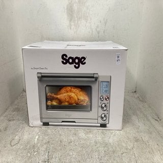 Lot 875  
            Marchington SR12 - Parcel Delivery Only 

                
SAGE - THE SMART PRO OVEN IN STAINLESS STEEL: LOCATION - C10