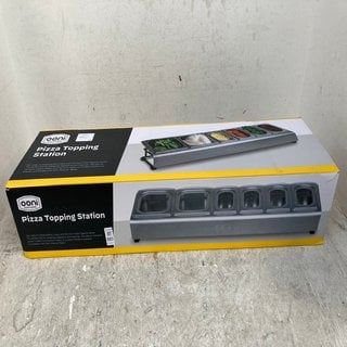 Lot 883  
            Marchington SR12 - Parcel Delivery Only 

                
OONI PIZZA TOPPING STATION - ORIGINAL RRP: £129.00: LOCATION - C11