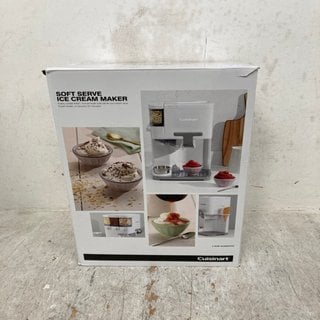 Lot 894  
            Marchington SR12 - Parcel Delivery Only 

                
CUISINART SOFT SERVE ICE CREAM MAKER: LOCATION - C11