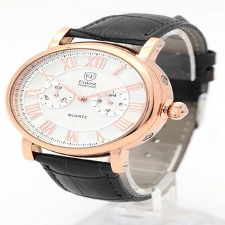 Lot 901  
            Marchington SR12 - Parcel Delivery Only 

                
ERNEST FERDINAND MEN'S WATCH. FEATURING A WHITE MULTIFUNCTION DIAL, GOLD COLOURED...