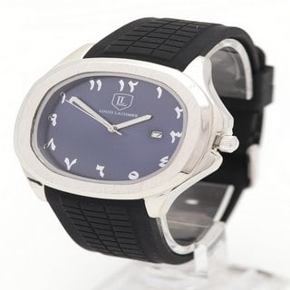 Lot 912  
            Marchington SR12 - Parcel Delivery Only 

                
LOIS LACOME MEN'S CHRONOGRAPH WATCH. FEATURING A BLUE DIAL, WHITE ARABIC MARKERS,...