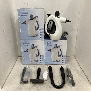 Lot 918  
            Marchington SR12 - Parcel Delivery Only 

                
3 X HANDHELD STEAMERS: LOCATION - C12