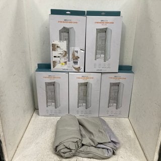 Lot 942  
            Marchington SR12 - Parcel Delivery Only 

                
5 X DRYSOON 3-TIER HEATED AIRER COVERS: LOCATION - C13