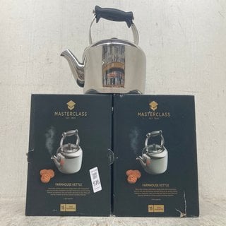 Lot 976  
            Marchington SR12 - Parcel Delivery Only 

                
2 X MASTERCLASS FARMHOUSE KETTLES: LOCATION - C15