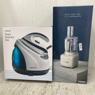 Lot 978  
            Marchington SR12 - Parcel Delivery Only 

                
CUISINART EASY PREP PRO TO INCLUDE STEAM GENERATOR IRON: LOCATION - C15