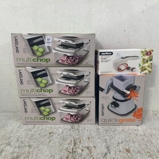 Lot 980  
            Marchington SR12 - Parcel Delivery Only 

                
QTY OF ASSORTED HOUSEHOLD ITEMS TO INCLUDE MULTICHOP: LOCATION - C15