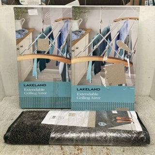 Lot 982  
            Marchington SR12 - Parcel Delivery Only 

                
3 X ASSORTED HOUSEHOLD ITEMS TO INCLUDE EXTENDABLE CEILING AIRER: LOCATION - C15