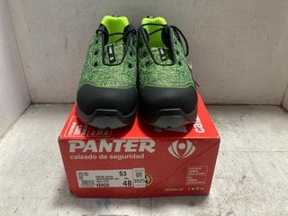 Lot 1025  
            Marchington SR17 - Parcel Delivery Only 

                
PANTER VITA ECO SAFETY TRAINERS - SIZE UK 13: LOCATION - AR2