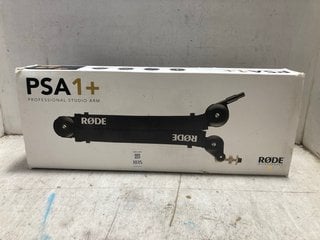 Lot 1035  
            Marchington SR17 - Parcel Delivery Only 

                
RODE PSA1+ PROFESSIONAL STUDIO MICROPHONE BOOM ARM - ORIGINAL RRP £125: LOCATION ...
